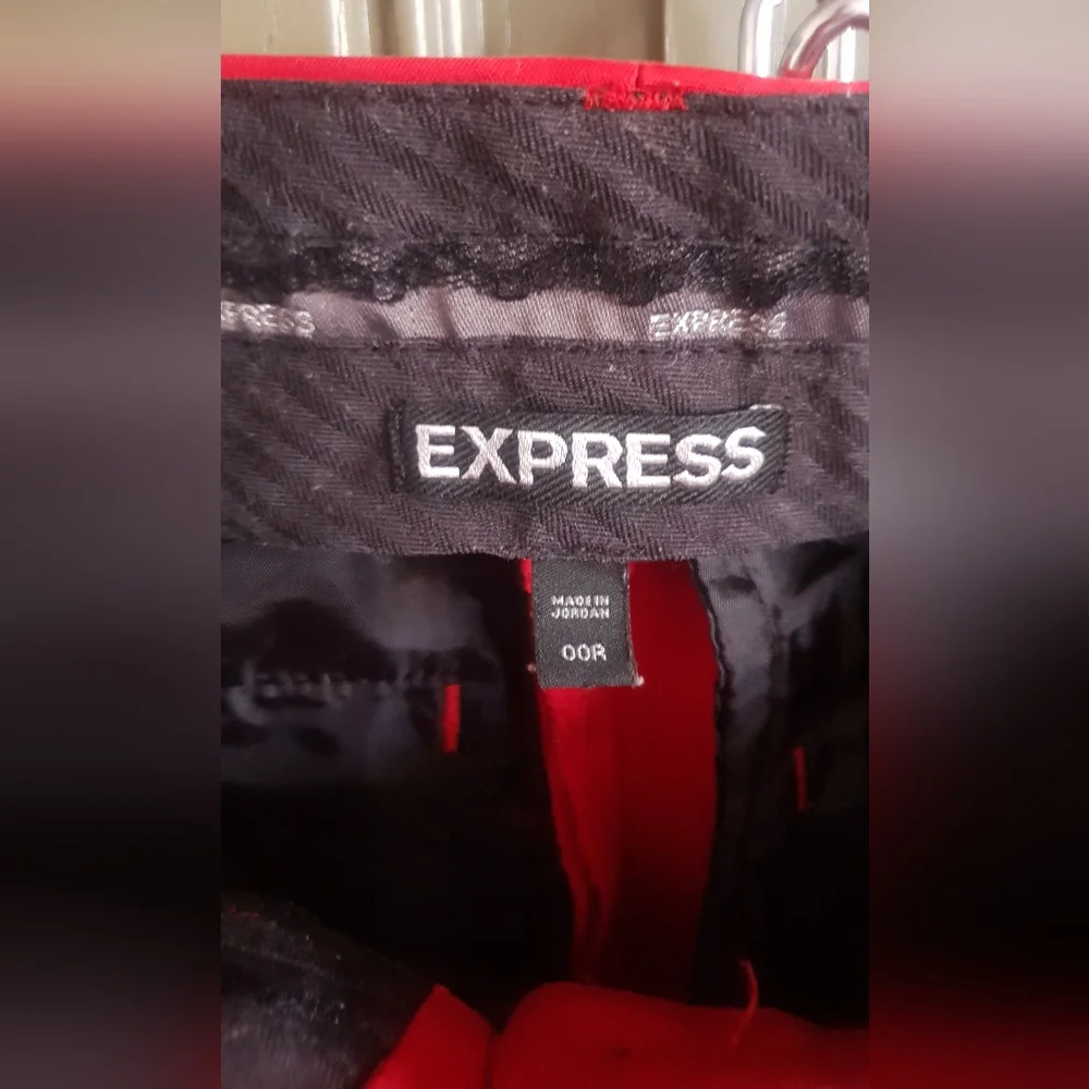 EXPRESS Red Work Pant - Picture 5 of 13